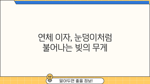 대출 만기일 지나면? 벌어지는 일과 해결 방법 | 연체, 이자, 신용등급, 대출 상환