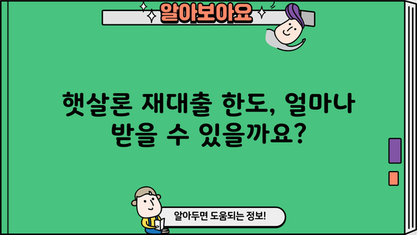 근로자 햇살론 재대출, 조건과 한도 자세히 알아보기 | 재대출, 신용대출, 저금리