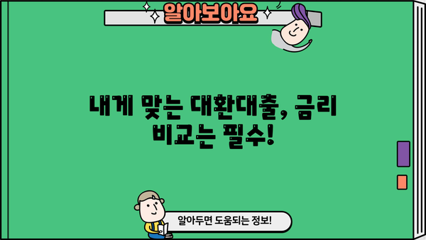 카카오뱅크 신용대출 갈아타기| 대환대출 신청부터 성공까지 완벽 가이드 | 대환대출, 금리 비교, 신청 방법, 성공 전략