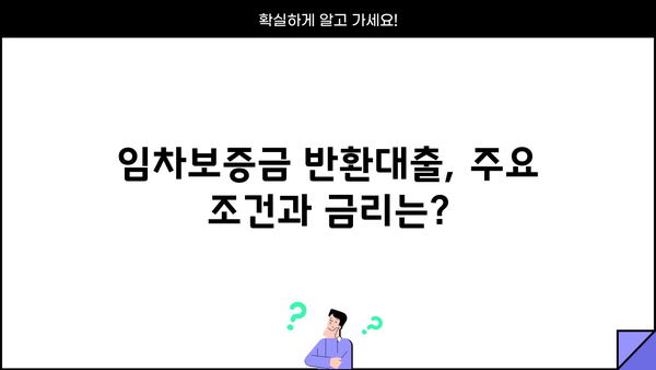 임차보증금 반환대출, 주요 내용과 신청 방법 총정리 | 보증금, 대출, 전세, 주택임대차