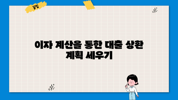대출 이자 계산법 완벽 가이드 | 신용대출, 주택담보대출, 자동차대출 이자 계산