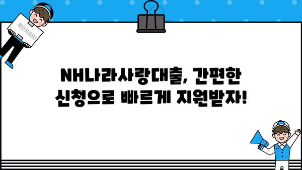 농협은행 NH나라사랑대출 생활안정자금| 국가유공자 맞춤형 대출 혜택 총정리 | 국가유공자, 대출, 금리, 조건, 신청방법