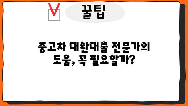 중고차 대환대출로 은행 막힌 비용 해결하기| 성공적인 대출 전략 & 주의 사항 | 중고차, 대환대출, 비용 마련, 금융 상담