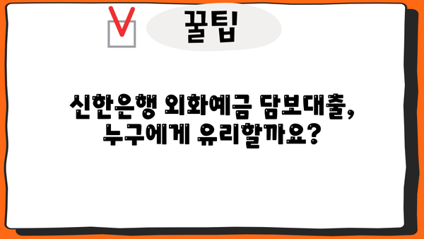 신한은행 외화예금담보대출 완벽 가이드| 상품, 대상, 한도, 금리, 우대, 신청까지! | 외화예금, 담보대출, 신한은행