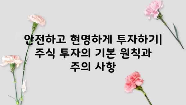 주식 초보자가 알아야 할 필수 지식| 주식 시작하기 전에 꼭 알아야 할 7가지 | 주식 투자, 주식 입문, 주식 기초, 주식 용어