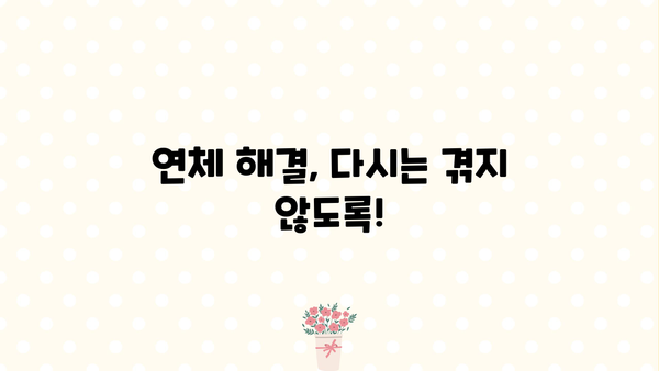 대출 연체 3개월, 이제 어떻게 해야 할까요? | 연체 해결 가이드, 대출 상황 진단, 추천 해결 방안