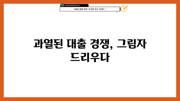 대구은행 부실 채권 우려 속, 지방은행 대기업 대출 열기| 과열 경쟁의 그림자 | 부실채권, 대출, 지방은행, 대구은행, 금융시장