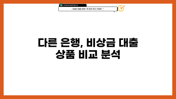 우리은행 비상금대출 연장 거절 후 300만원 대출 옵션 탐색 가이드 | 대출 연장 거절, 대출 옵션, 금융 상담