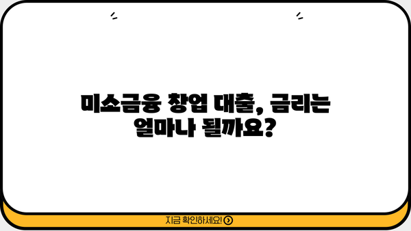 미소금융 창업 대출 시작하기| 필요한 정보와 절차 완벽 가이드 | 창업, 소상공인, 대출, 미소금융, 지원