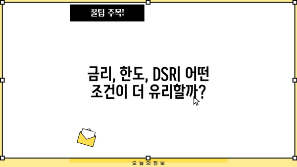 은행 주택담보대출 vs 특례보금자리론| 나에게 맞는 선택은? | 금리 비교, 한도, DSR, 조건, 원금 비율, 금액