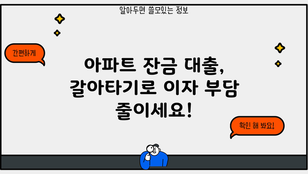 아파트 매매 잔금, 주택담보대출 갈아타기 완벽 가이드| Q&A, 상담 순서, 2금융 최대한도 정보 | 주택담보대출, 갈아타기, 잔금, 상담, 2금융