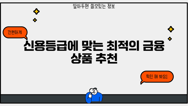 대출 HF| 나에게 맞는 최적의 금융 상품 찾기 | 금리 비교, 대출 조건, 신용등급, 금융 상품 추천