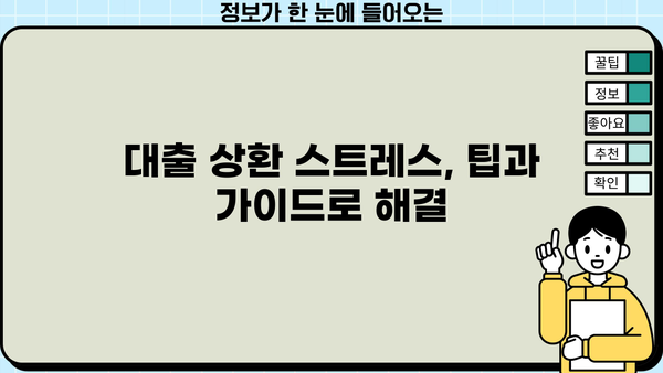 대출 일정 관리| 내 상황에 맞는 효율적인 방법 | 대출, 일정 관리, 스케줄, 팁, 가이드