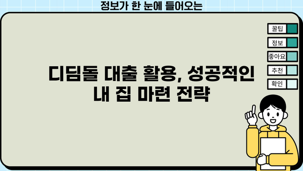 디딤돌 대출로 내 집 마련, 성공 전략 완벽 가이드 | 금리, 조건, 총정리