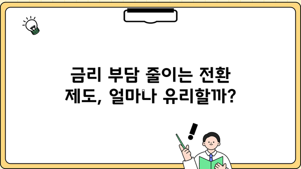 국민은행 주택담보대출 채무조정 전환제도| 금리 & 한도 비교, 조건 확인 & 신청 가이드 | 주택담보대출, 채무조정, 금리인하, 전환