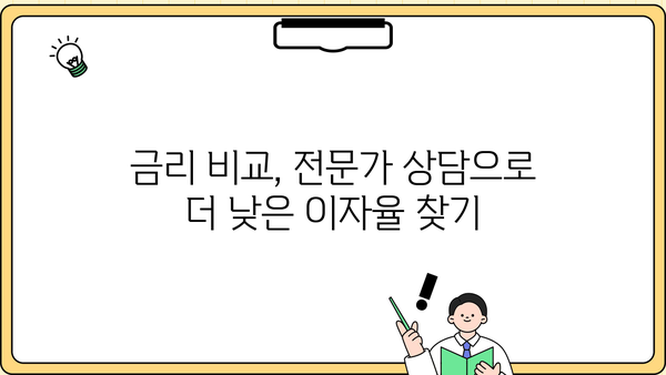 대출 갈아타기 추천| 나에게 딱 맞는 조건 찾기 | 금리 비교, 전문가 상담, 성공 전략