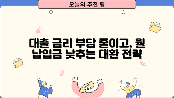 자동차 대출 대환으로 안전하게 자금 마련하는 방법 | 대출 비교, 금리 절감, 성공 전략