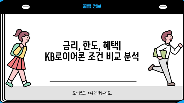 국민은행 법조인 대출, KB로이어론 상세 분석| 금리, 한도, 혜택 총정리 | 법률 전문가 맞춤 대출, 조건 비교