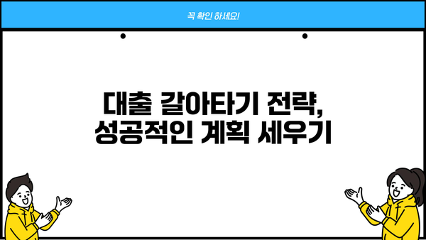 대출 갈아타기, 중도상환수수료 줄이는 방법 | 금리 비교,  전략,  꿀팁