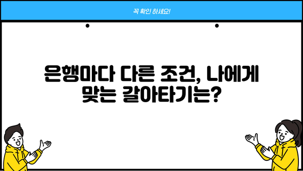 대출 갈아타기 단점, 디시에서 솔직하게 파헤쳐보자 | 대출, 금리, 부채, 재테크, 주의사항