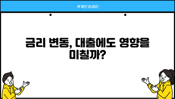 대한민국 대출 고정금리, 진실은? | 금융사정 변화에 따른 변동 가능성, 알아야 할 진실