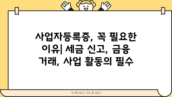 신규 개인사업자 등록, 서류부터 절차까지 완벽 가이드 | 사업자등록, 사업자등록증, 개인사업자