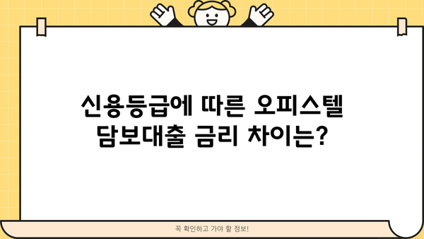 하나은행 주거용 오피스텔 담보대출 완벽 가이드| 한도, 금리, 상환, 중도상환, 신용등급, 필요서류 | 주택담보대출, 부동산, 금융, 대출