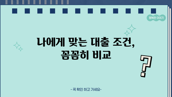 무설정 아파트론 대출 저금리 & 높은 한도 받는 꿀팁 | 최저금리 비교, 한도 최대화 전략