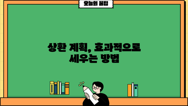 대출 이자 줄이는 꿀팁! 효과적인 상환 전략 & 방법 | 대출 이자, 상환 계획, 금리 인하