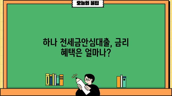 하나은행 하나 전세금안심대출 완벽 가이드| 신청 대상부터 혜택까지! | 전세자금 대출, 금리 비교, 대출 조건, 필요 서류