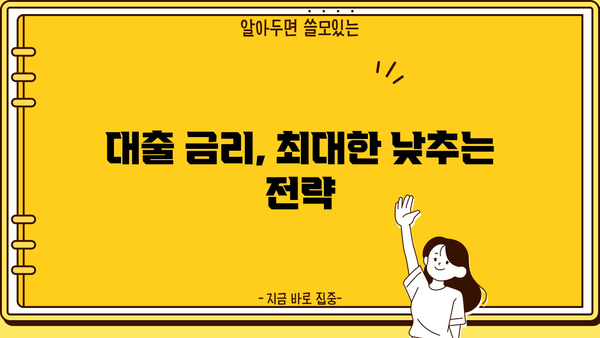 아파트 대출 4억 필요할 때, 어떻게 준비해야 할까요? | 주택담보대출, 대출 조건, 성공 전략