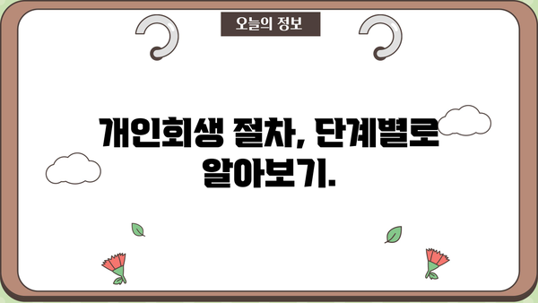 개인회생 가능성 확인| 나에게 맞는 개인회생, 무료 상담으로 알아보세요 | 개인회생 신청 자격, 개인회생 절차, 개인회생 변호사