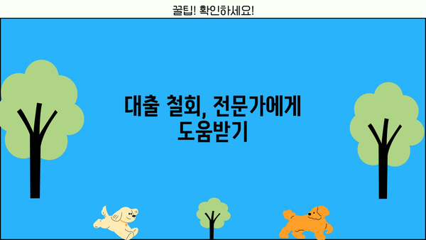 대출 철회, 어떻게 해야 할까요? | 대출 철회 방법, 주의 사항, 성공 사례