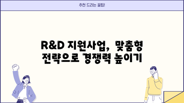 R&D 지원사업 성공 전략| 2023년 최신 트렌드와 지원 가이드 | R&D, 정부 지원, 사업 계획, 성공 전략