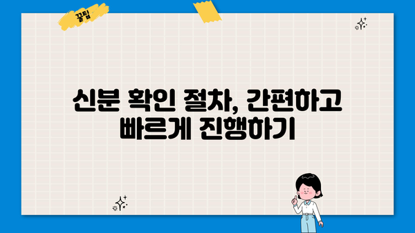 대출상담사 신분 확인| 필수 서류 & 절차 가이드 | 대출, 상담, 신분증, 확인, 절차, 서류, 안전