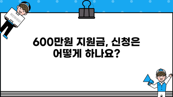 소상공인 600 손실보전금 신청 안내 | 지원 대상, 신청 방법, 유의 사항