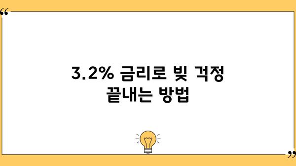 근로자 대상 저금리 채무통합 대환대출| 3.2% 금리로 빚 걱정 끝내기 | 조건, 신청방법, 추천 상품 비교