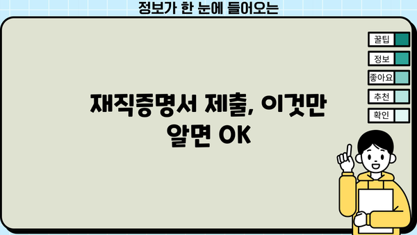 대출 재직증명서, 쉽고 빠르게 준비하는 방법 | 재직증명서 발급, 서류 작성, 제출, 주의사항