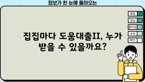 BNK경남은행 집집마다 도움대출II| 최저금리 혜택 & 대출 조건 총정리 | 금리 비교, 신청 방법, 필요 서류