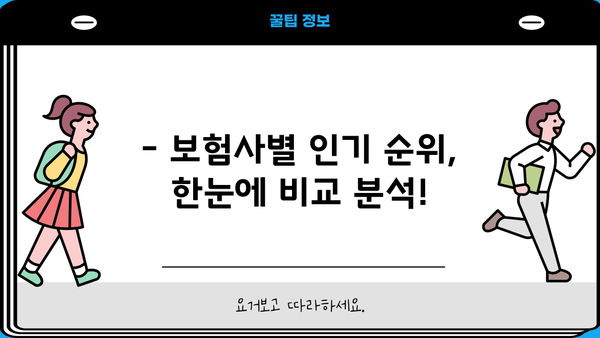 어린이보험 가입 순위 & 특약, 꼼꼼하게 비교 분석하고 맞춤 구성해보세요! | 어린이보험 추천, 보장 분석, 가입 가이드