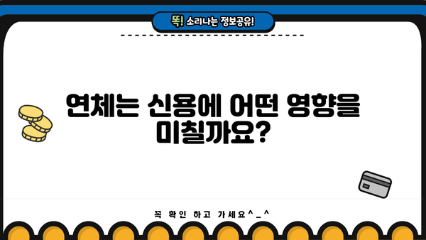 대출 하루 연체, 이럴 땐 어떻게 해야 할까요? | 연체료, 해결 방법, 주의 사항