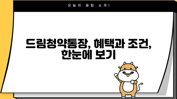 청년주택 드림청약통장, 가입·전환 완벽 가이드| 혜택·조건·대출 금리 우대 정보 총정리 | 청년 주택, 청약 통장, 주택 구매, 금융 혜택