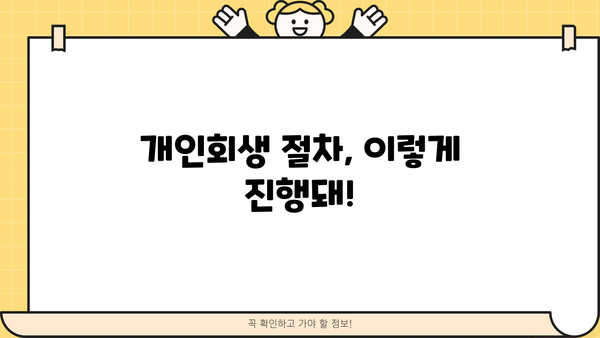 개인회생 비용, 얼마나 들까요? | 개인회생 신청 비용, 변호사 비용, 성공 가능성 및 절차