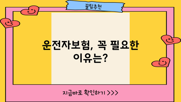 운전자보험 가입 전 꼭 알아야 할 핵심 정보! | 운전자보험, 보장 범위, 가입 가이드