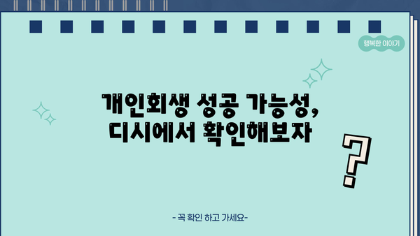 개인회생 비용, 디시에서 알아보기 | 개인회생 절차, 비용, 성공률, 디시인사이드