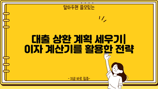 대출 이자 계산기 사용법 완벽 가이드 |  대출 금리, 이자 계산, 대출 상환