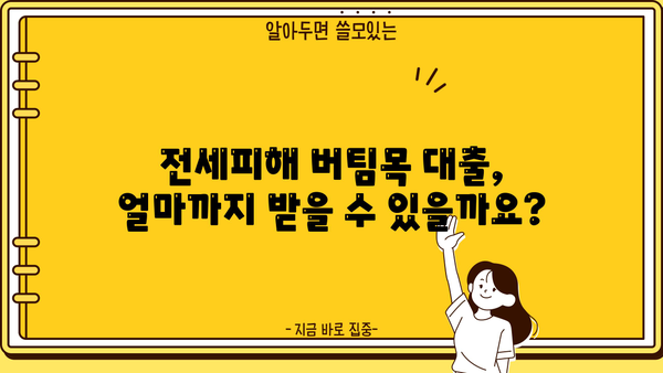 하나은행 전세피해임차인 버팀목 전세대출 신청 완벽 가이드| 조건, 방법, 필요서류 총정리 | 전세보증금, 피해보상, 대출 정보