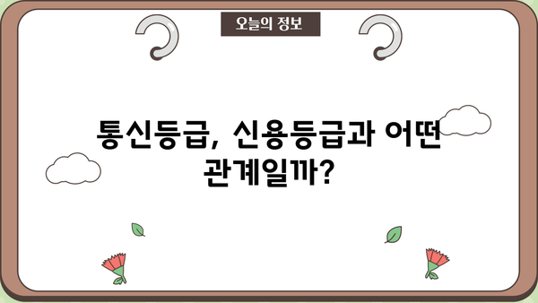 KT 통신등급으로 대출 받는 방법 | 신용등급, 대출 한도, 금리 비교