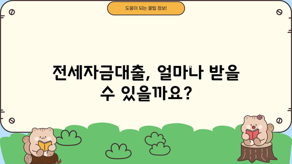 전세자금대출 최대 금리 받는 방법| 신청 요건부터 금리 비교까지 완벽 정리 | 전세자금대출, 금리 비교, 대출 조건, 신청 방법