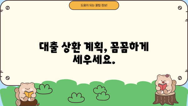 아파트 대출 이자 계산기| 나에게 맞는 대출 조건 찾기 | 주택담보대출, 금리 비교, 대출 상환